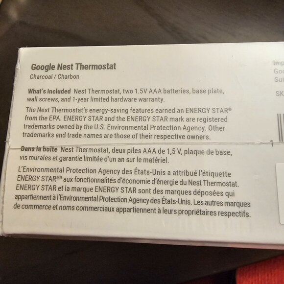 Google Nest Thermostat. - Picture 3 of 3